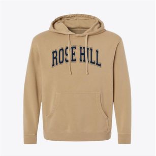 Rose Hill Middle School Varsity Arch Pigment-Dyed Hoodie