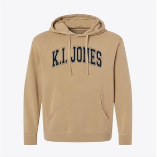 K.i. Jones Elementary School Varsity Arch Pigment-Dyed Hoodie