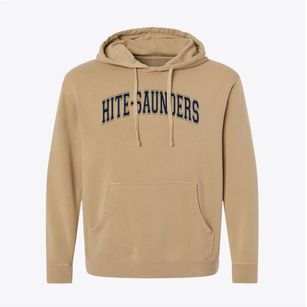 Hite-saunders Elementary School Varsity Arch Pigment-Dyed Hoodie