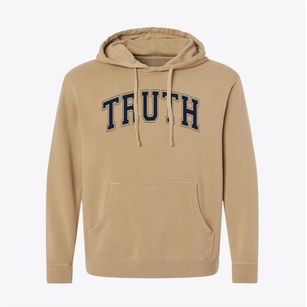 Truth High School Varsity Arch Pigment-Dyed Hoodie