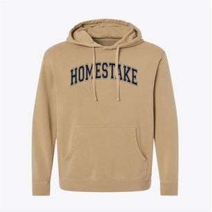 Homestake Elementary School Varsity Arch Pigment-Dyed Hoodie