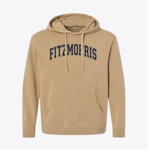Fitzmorris Elementary School Varsity Arch Pigment-Dyed Hoodie