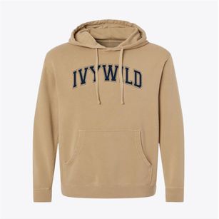 Ivywild Elementary School Varsity Arch Pigment-Dyed Hoodie