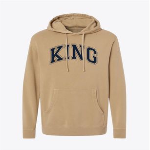 Martin Luther King Elementary School Varsity Arch Pigment-Dyed Hoodie