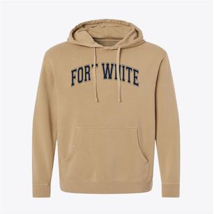 Fort White High School Varsity Arch Pigment-Dyed Hoodie
