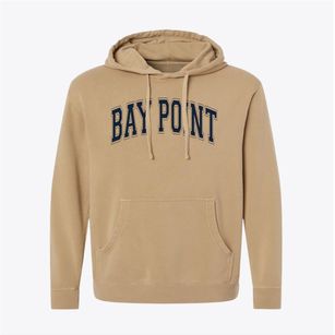 Bay Point Elementary School Varsity Arch Pigment-Dyed Hoodie