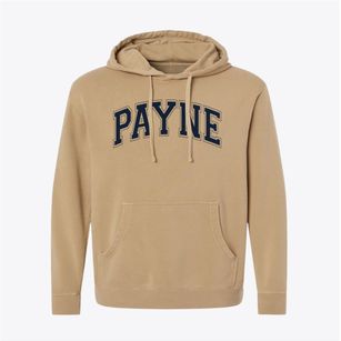 Payne Junior High School Varsity Arch Pigment-Dyed Hoodie