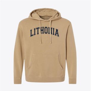 Lithonia Adventist Academy Varsity Arch Pigment-Dyed Hoodie