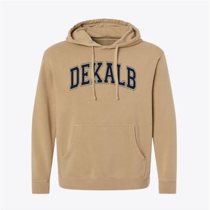 Dekalb High School Of Technology North Varsity Arch Pigment-Dyed Hoodie