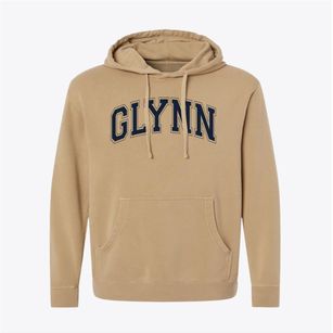 Glynn Middle School Varsity Arch Pigment-Dyed Hoodie