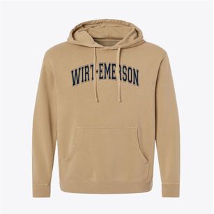Wirt-emerson Visual Performing Arts Varsity Arch Pigment-Dyed Hoodie