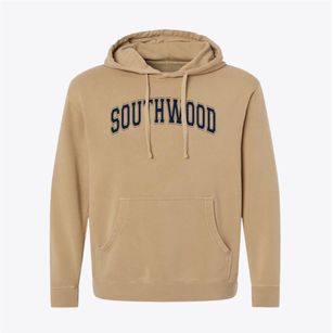 Southwood Elementary School Varsity Arch Pigment-Dyed Hoodie