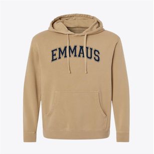 Emmaus Lutheran School Varsity Arch Pigment-Dyed Hoodie