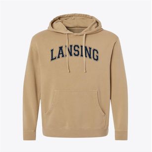 Lansing Intermediate School Varsity Arch Pigment-Dyed Hoodie