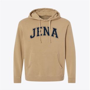 Jena Elementary School Varsity Arch Pigment-Dyed Hoodie