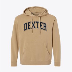 Dexter Christian Academy Varsity Arch Pigment-Dyed Hoodie