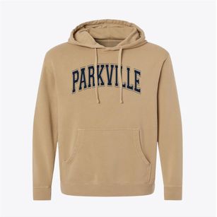 Parkville Middle School Varsity Arch Pigment-Dyed Hoodie