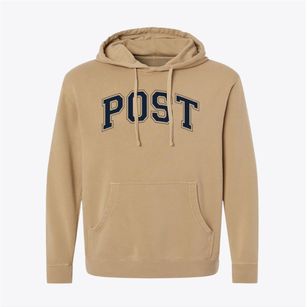 Post Junior High School Varsity Arch Pigment-Dyed Hoodie