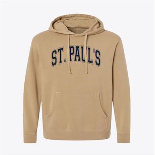 St. Paul's Lutheran School Varsity Arch Pigment-Dyed Hoodie