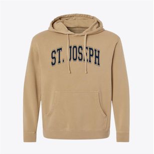 Saint Joseph School Varsity Arch Pigment-Dyed Hoodie