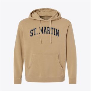 Saint Martin Elementary School Varsity Arch Pigment-Dyed Hoodie