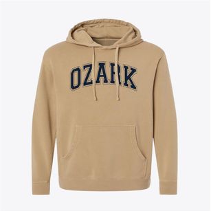 Ozark Christian Academy Varsity Arch Pigment-Dyed Hoodie