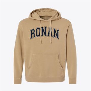 Ronan Middle School Varsity Arch Pigment-Dyed Hoodie