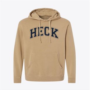 Heck Elementary School Varsity Arch Pigment-Dyed Hoodie