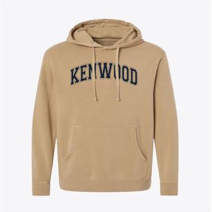 Kenwood Elementary School Varsity Arch Pigment-Dyed Hoodie