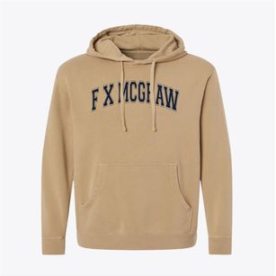 F X Mcgraw Elementary School Varsity Arch Pigment-Dyed Hoodie