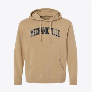 Mechanicville High School Varsity Arch Pigment-Dyed Hoodie