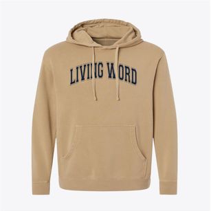 Living Word Academy Varsity Arch Pigment-Dyed Hoodie