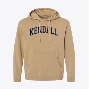 Kendall Elementary School Varsity Arch Pigment-Dyed Hoodie
