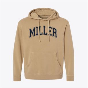 Miller Middle School Varsity Arch Pigment-Dyed Hoodie