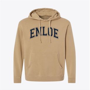 Enloe High School Varsity Arch Pigment-Dyed Hoodie