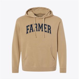 Farmer Elementary School Varsity Arch Pigment-Dyed Hoodie