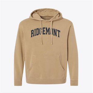 Ridgemont Elementary School Varsity Arch Pigment-Dyed Hoodie