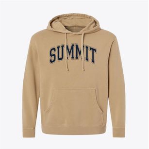 Summit Primary & Elementary School Varsity Arch Pigment-Dyed Hoodie