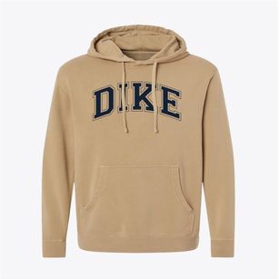 Dike Montessori Center Varsity Arch Pigment-Dyed Hoodie