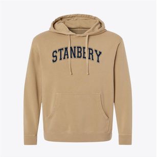 Stanbery Junior High School Varsity Arch Pigment-Dyed Hoodie