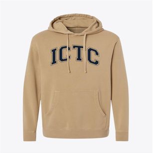 Indian Capital Technology Center Varsity Arch Pigment-Dyed Hoodie