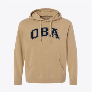 Oklahoma Bible Academy Varsity Arch Pigment-Dyed Hoodie