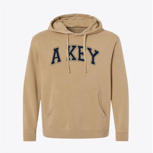 A Key Academy Alternative Varsity Arch Pigment-Dyed Hoodie