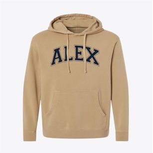 Alex Elementary School Varsity Arch Pigment-Dyed Hoodie