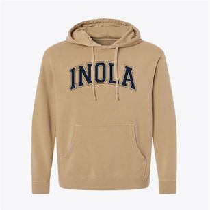 Inola Elementary School Varsity Arch Pigment-Dyed Hoodie