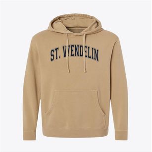 Saint Wendelin School Varsity Arch Pigment-Dyed Hoodie