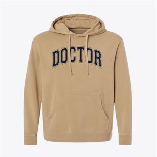 Doctor Joseph J Whelan School Varsity Arch Pigment-Dyed Hoodie