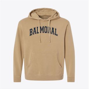 Balmoral Elementary School Varsity Arch Pigment-Dyed Hoodie