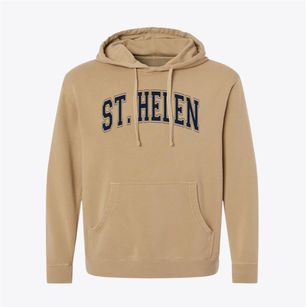 Saint Helen Catholic School Varsity Arch Pigment-Dyed Hoodie