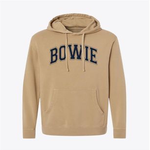 Bowie Elementary School Varsity Arch Pigment-Dyed Hoodie